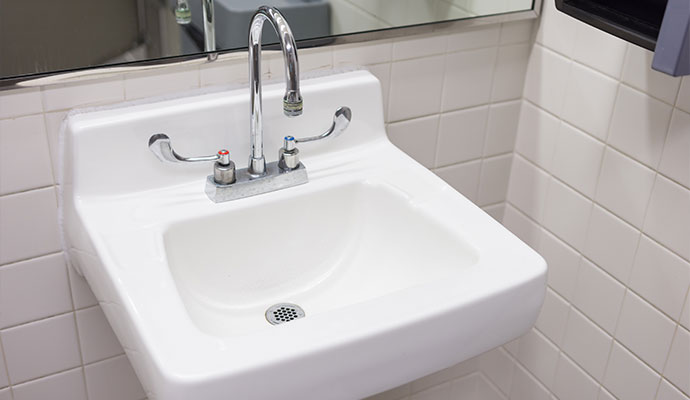 Repaired faucet