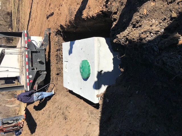 Septic install