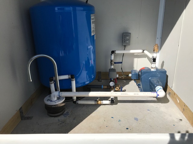 Cistern install