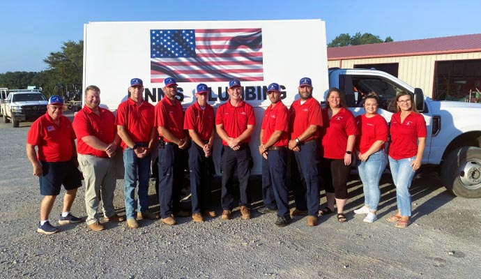 Linn's Plumbing professional team