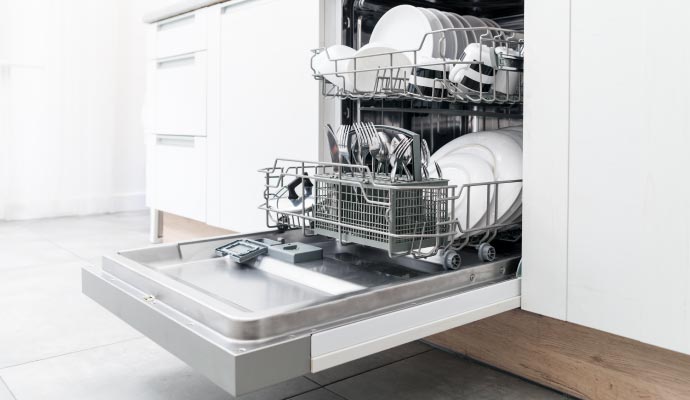 Dishwasher interior