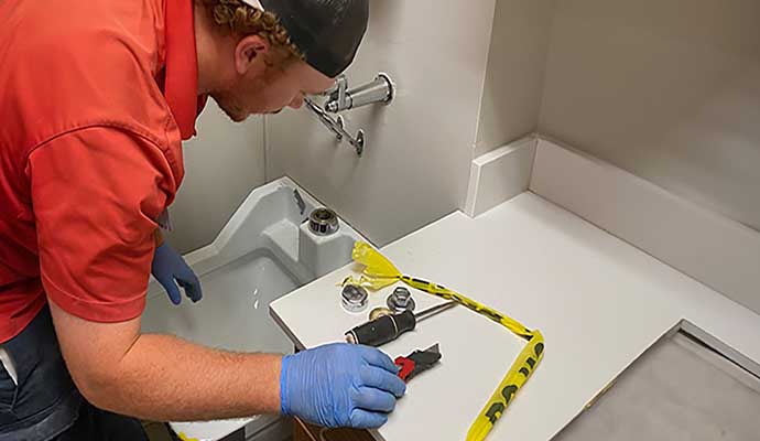 Water pipe routing service