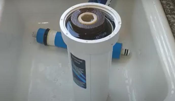 Reverse Osmosis Sediment Filter Is Filthy In San Diego Video Thumb
