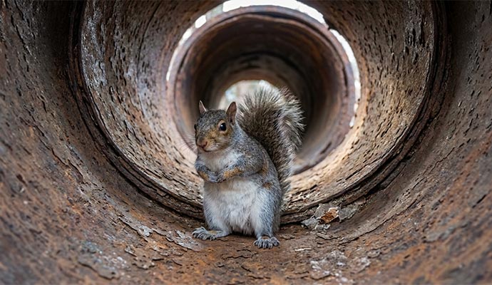 Squirrels in Drains? Signs and Plumbing Risks Explained