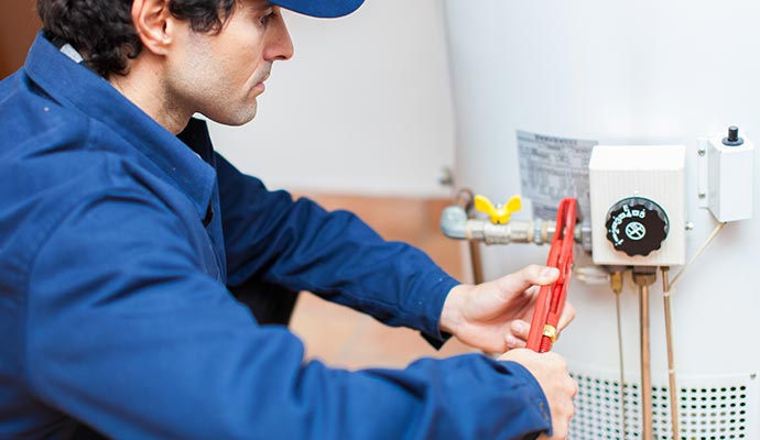 Water heater repair service